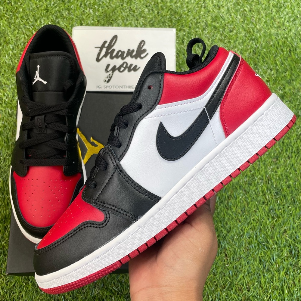 Air Jordan 1 low GS ‘Bred Toe’